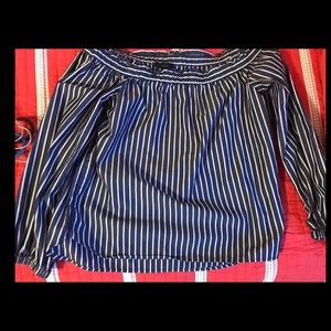 J.Crew off the shoulder top